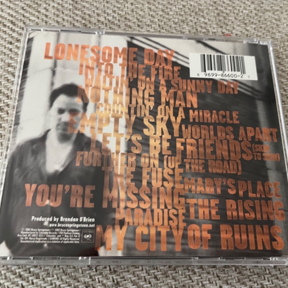 Bruce Springsteen The Rising CD - Picture 7 of 9